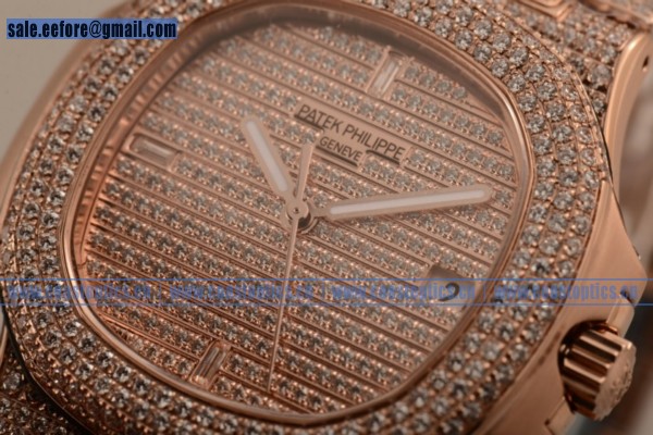 1:1 Clone Patek Philippe Nautilus Watch Rose Gold 5719/1G 002 (AAAF)